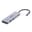 Sitecom CN-5502 5 in 1 USB-C Power Delivery Multiport Adapter - Grey