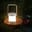 Coollux Multifunktions-LED-Lampe mit Bambusgriff - Weiss