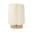 Coollux faltbare Papier LED-Lampe Aurora auf Holzsockel, 22cm - Natur