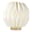 Coollux faltbare, von Origami inspirierte Papier-LED-Lampe Luna 25cm - Natur
