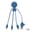 2081 | Xoopar Mr. Bio Charging cable - Blue