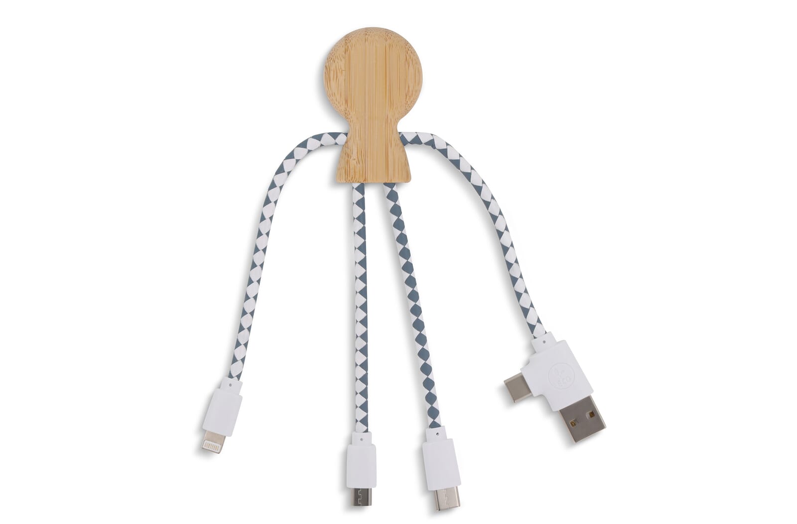 Xoopar Mr. Bio Bamboo Charging Cable