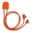 Xoopar Ice-C Charging cable - Orange