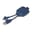 4028 - Xoopar Gamma 3 Powerbank 3000mAh  - Blau
