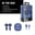 3TW2200 I Fresh 'n Rebel Twins Blaze - True Wireless earbuds with ENC - Bleu