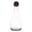Sagaform Nature Weinkaraffe mit Korkstopfen 2 liter - Transparent