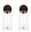 Sagaform Nature salt/pepper jars with cork stoppers 2 pcs. - Transparent