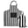 Sagaform Aron schort & BBQ handschoen set - Wit / Zwart