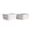 Sagaform Flora ugnsform mini 2 st - Vit