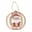 Set di 3 ornamenti natalizi in legno InSideOut - Natura