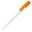 Kugelschreiber Nash Hardcolour - Weiss / Orange