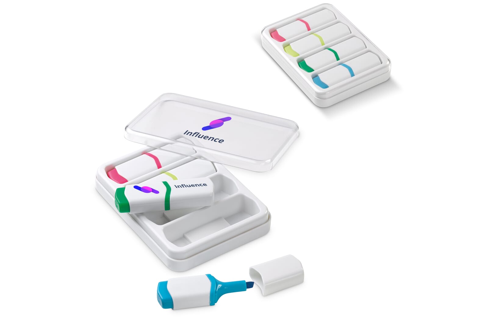 Set de surligneurs de 4 pces 75 mm