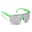 Tom R-PC Lunettes de sport avec verres miroir UV400 - Vert fluo