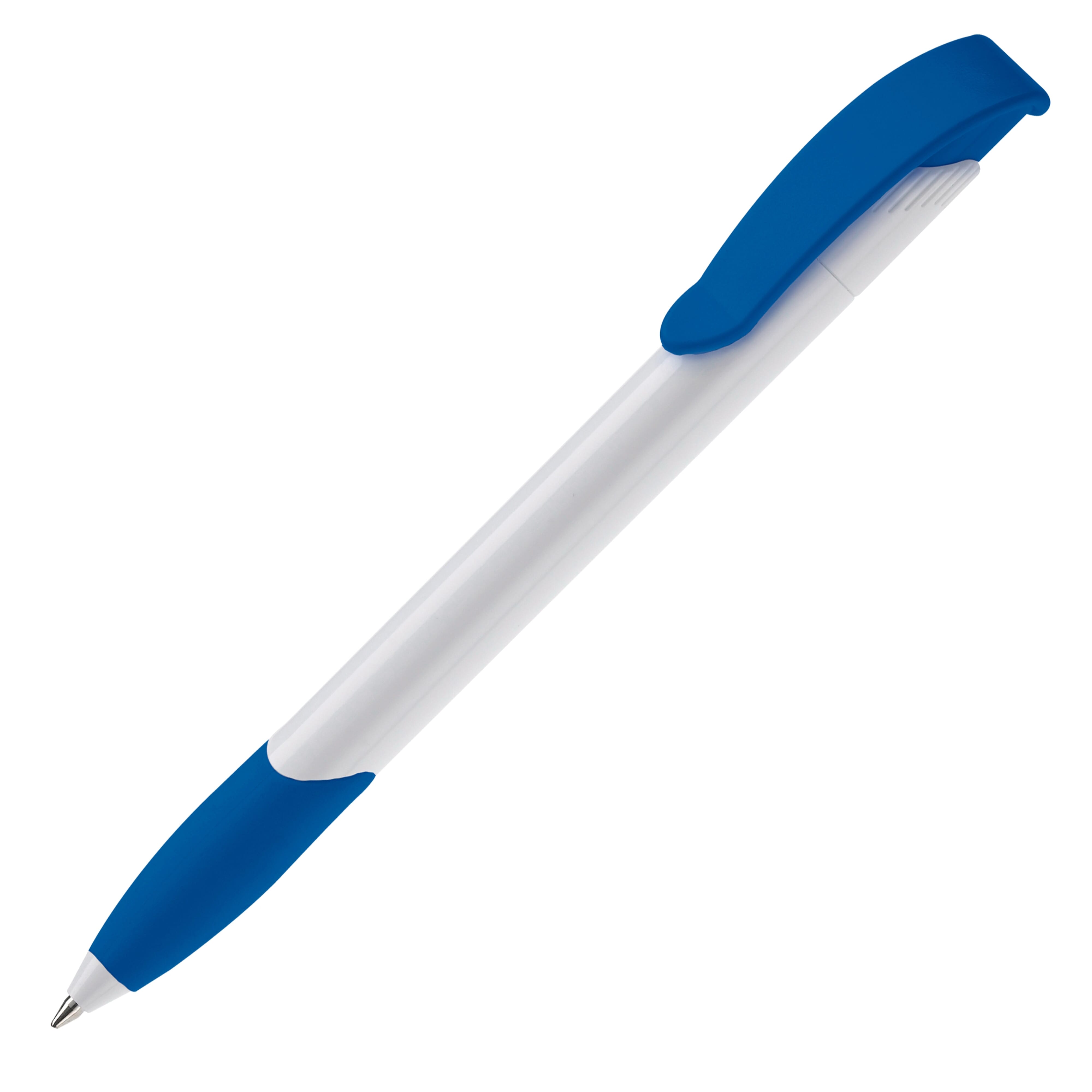 White / Royal blue