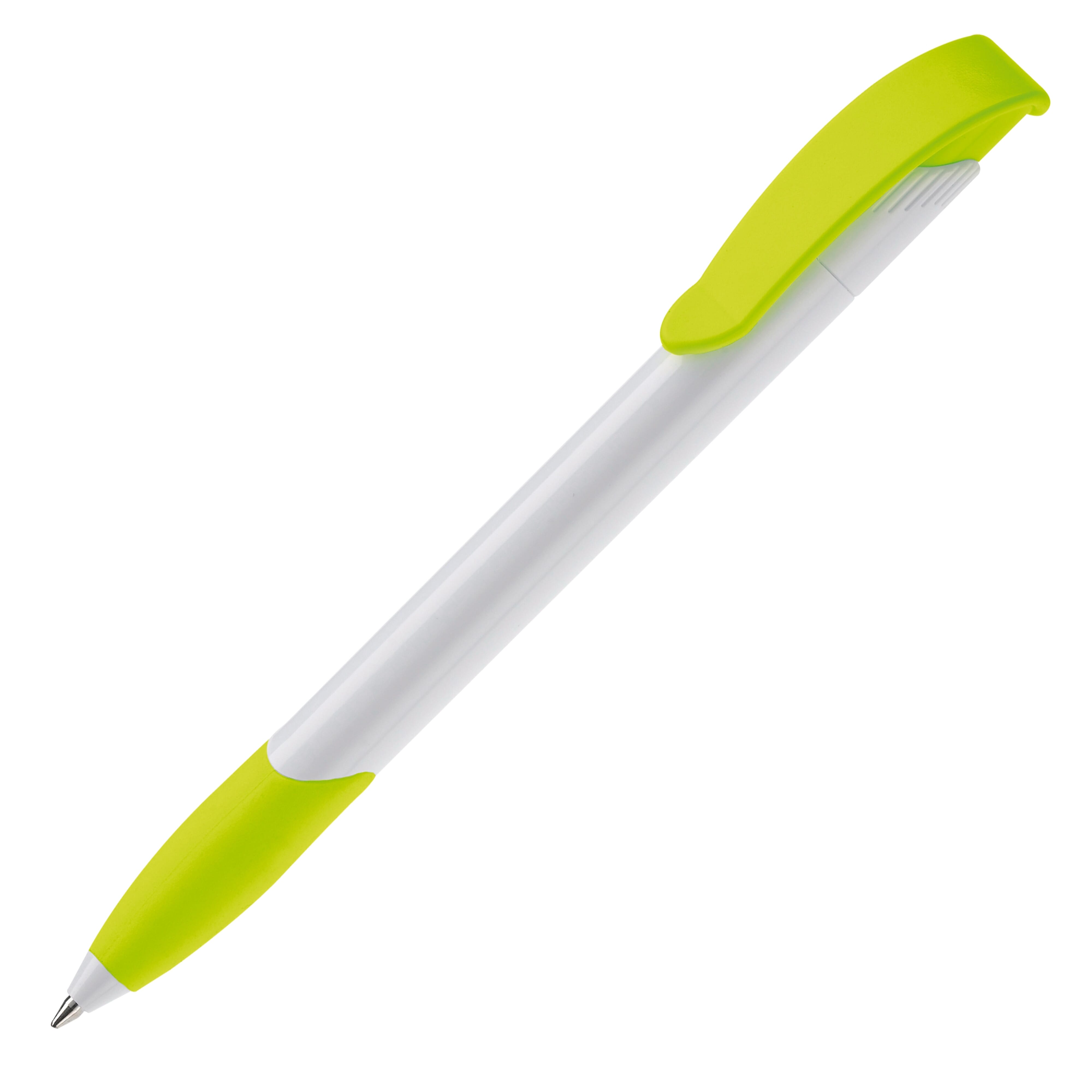 White / Light green