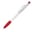 Kugelschreiber Cosmo Stylus - Weiss / Rot