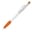 Kugelschreiber Cosmo Stylus - Weiss / Orange