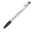 Kugelschreiber Cosmo Stylus - Silber / Schwarz