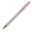 Ball pen Paris Deluxe Metal Rubberised - Silver