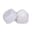 Kubischer Lippenpflegestift aus recyceltem ABS - Weiss