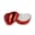 Lippenbalsam in metallischer Herzformdose - Rot