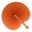 Mini faltbarer Handfächer - Orange