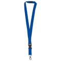 Polyester lanyard 20mm with buckle and hook