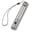 Aluminium Taschenlampe mit Magnet, 5+8 LED´s - Silber
