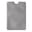 Porte-cartes bancaire anti-RFID souple - Argent