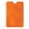 Porte-cartes bancaire anti-RFID souple - Orange