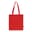 R-PET Tragetasche aus Non Woven mit langen Griffen 38 x 42cm 75g/m² - Rot
