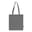R-PET Tragetasche aus Non Woven mit langen Griffen 38 x 42cm 75g/m² - Grau