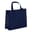 R-PET Tragetasche aus laminiertem Non Woven 40 x 16 x 35cm 105g/m² - Dunkelblau