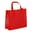 R-PET Tragetasche aus laminiertem Non Woven 40 x 16 x 35cm 105g/m² - Rot