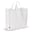 Bolsa grande Non  Woven para compras 75g/m² - Blanco