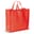 Bolsa grande Non  Woven para compras 75g/m² - Rojo