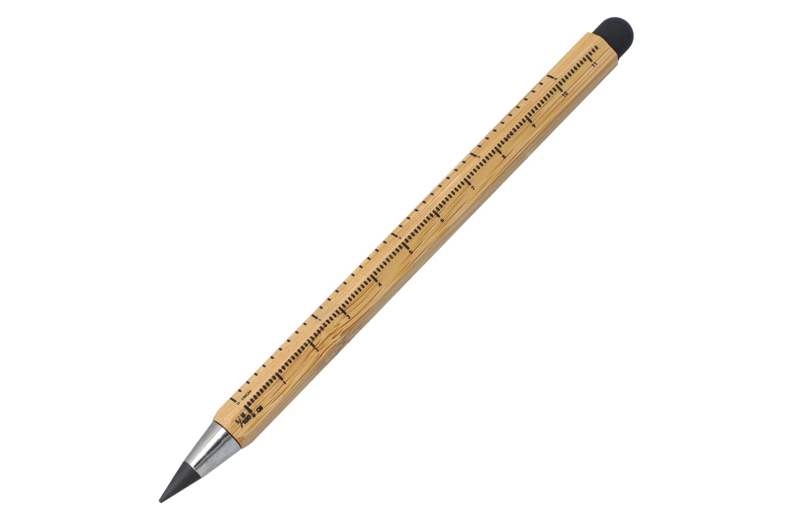 Crayon et règle en bambou durables
