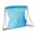 Drawstring bag non-woven 75g/m² - Light Blue