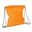 Drawstring bag non-woven 75g/m² - Orange