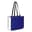 Einkaufstasche im Querformat PP Non-Woven 120g/m² - Blau