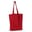 Bandolera lona 250g/m² 41x12x43cm - Rojo