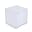 Bloc de papier dans un bac à cubes 10x10x10cm  - Transparent