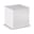 Memoblok hvid 10x10x10cm - Hvid