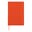 Notizbuch A5 PU mit Rasterpunktseiten - Orange