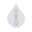 Dusch-Timer Wassertropfen - 5min - Weiss
