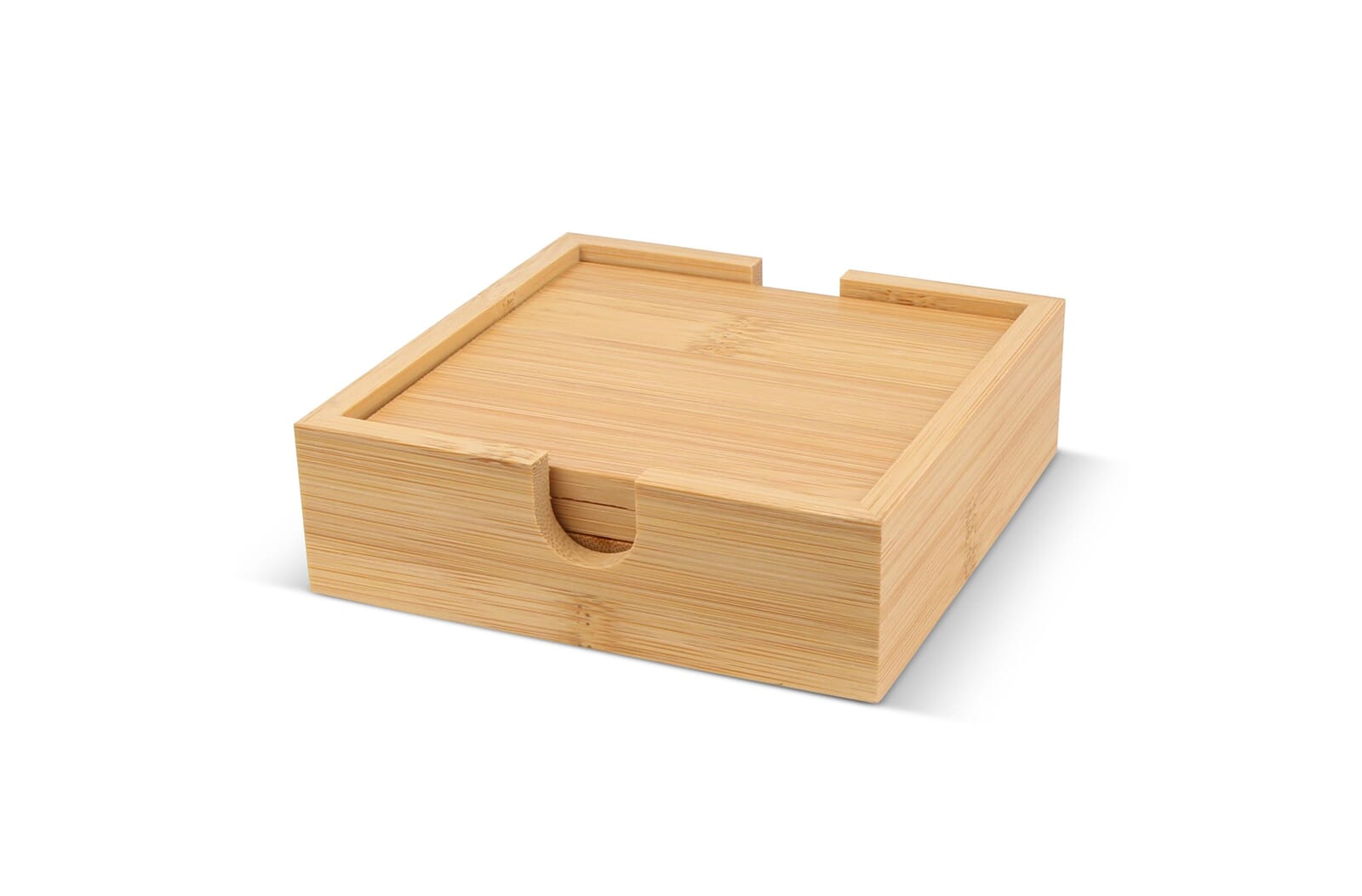 Set de sous-verres en bambou (4 pièces)