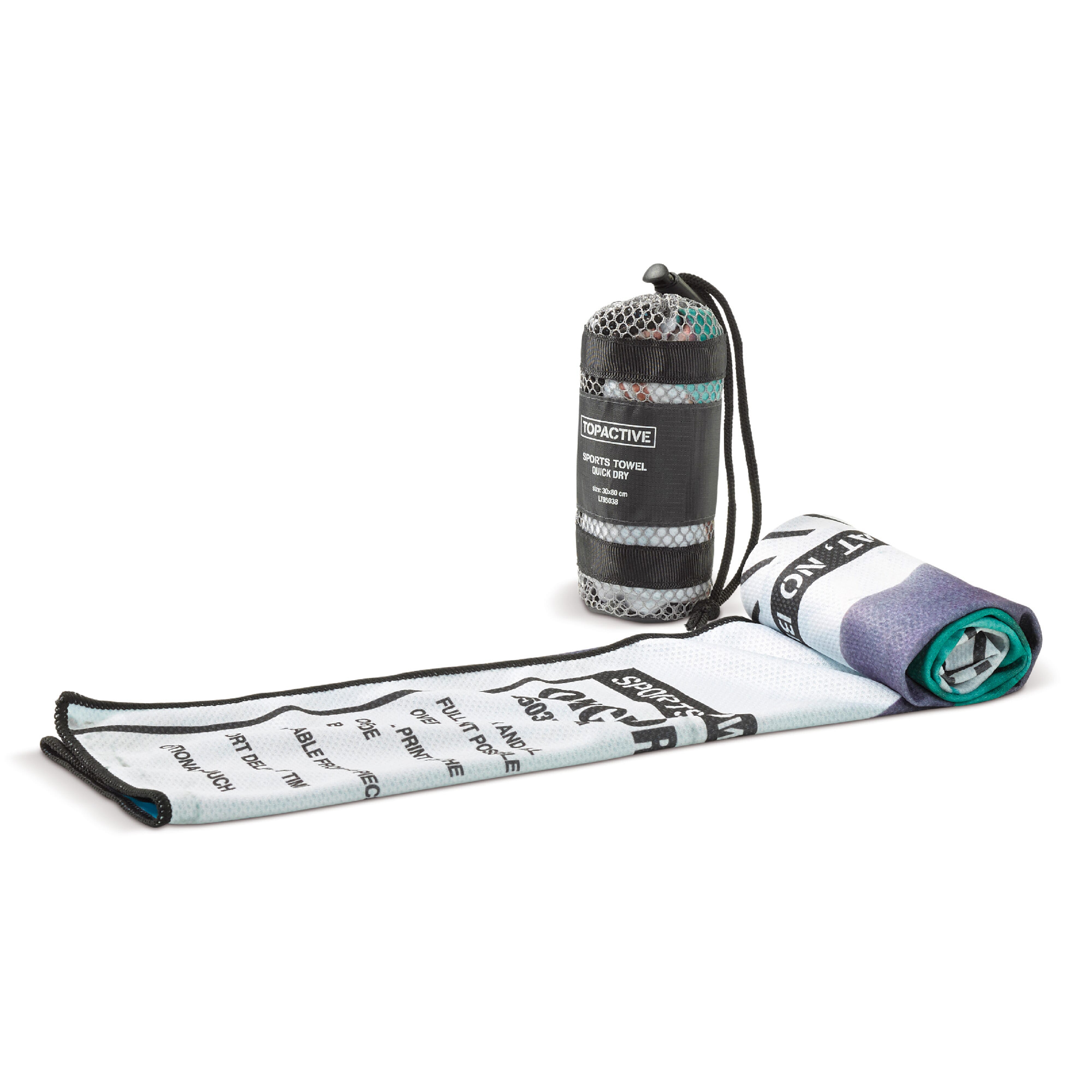 Serviette de Fitness 300x800mm avec pochette