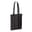 Bandolera de algodón  OEKO-TEX® 140g/m² 38x42cm - Negro