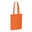 Bandolera de algodón  OEKO-TEX® 140g/m² 38x42cm - Naranja