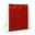 Gympapåse bomull OEKO-TEX® 140g/m² 35x45cm - Röd